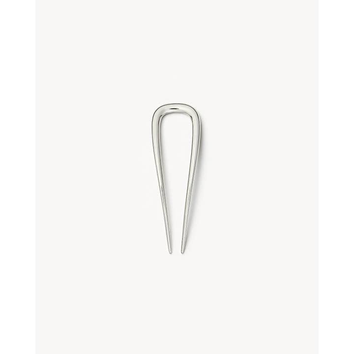 Pequeno Gancho de Cabelo Francês em Prata por atacado de MACHETE