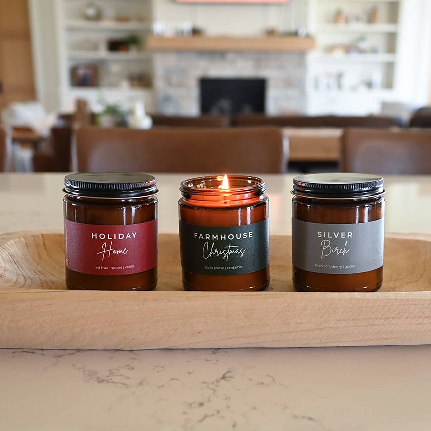 Milkhouse Candle Company - Wholesale Jar/Filled Candle - Holiday Home | 7 oz Classic Statement Candle4