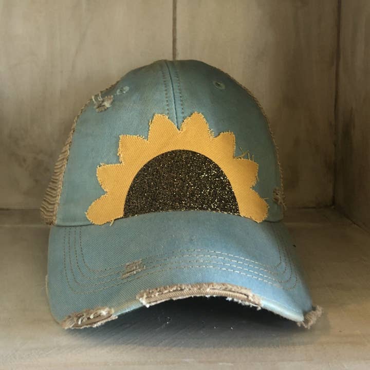 BohoGroove - Wholesale Trucker Hat - Women's - Sunflower Hat37