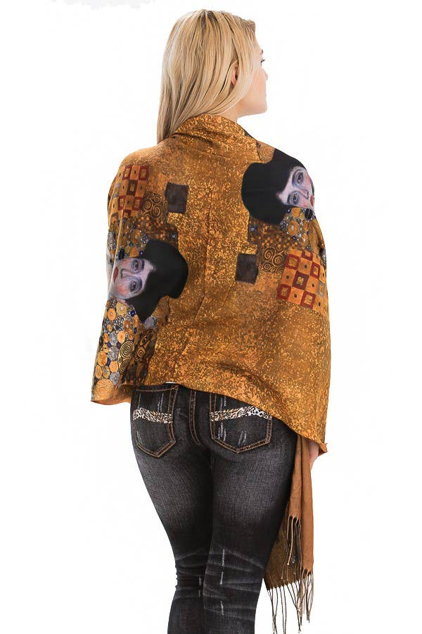 Cap Zone - Wholesale Scarf - Women's - Gustav Klimt  Inspo Scarves2