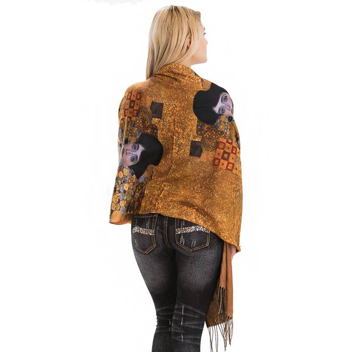 Cap Zone - Wholesale Scarf - Women's - Gustav Klimt Inspo Scarves2