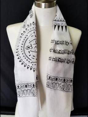 Mantel de altar de Om Ganesha, para colgar en la pared o bufanda para venta al por mayor de The Deva Shop