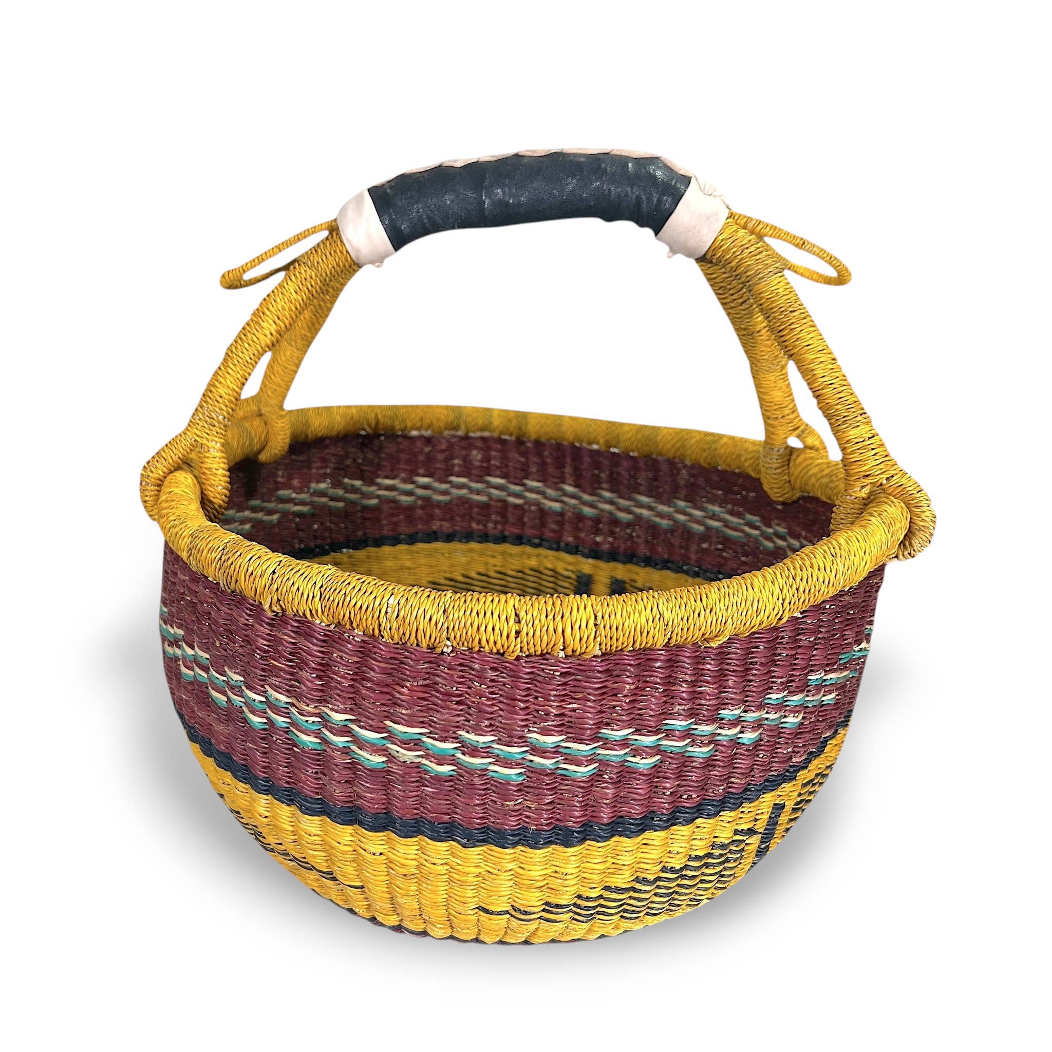 Ti-a Woven Goods - Wholesale Basket - Round Storage Basket2