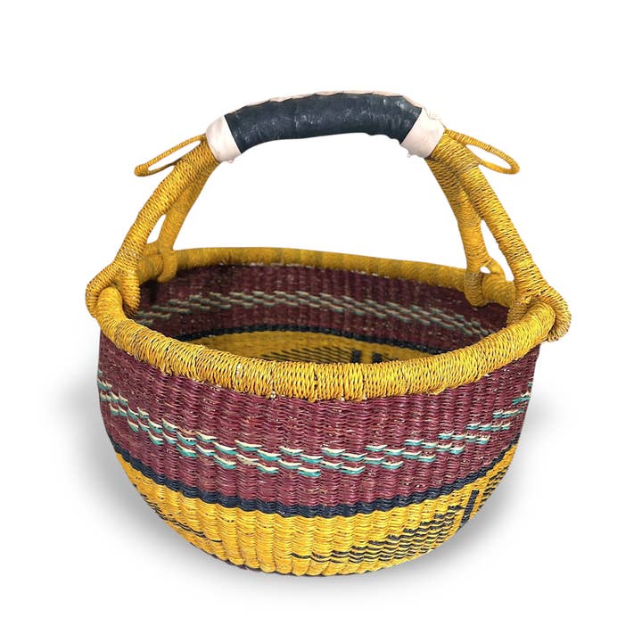 Ti-a Woven Goods - Wholesale Basket - Round Storage Basket2