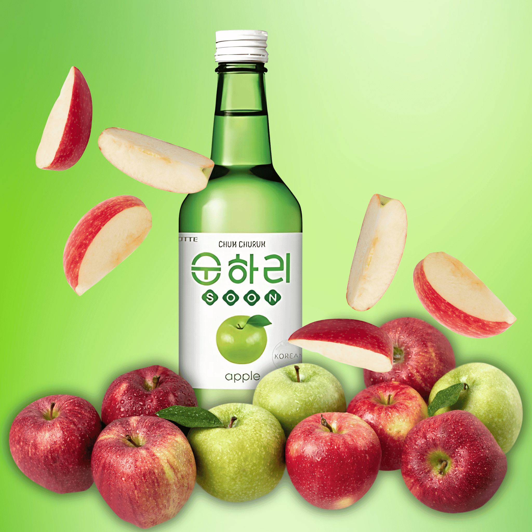 utoppa GmbH – wholesale  – Chum Churum Soju äpple 12 % vol. 350 ml1