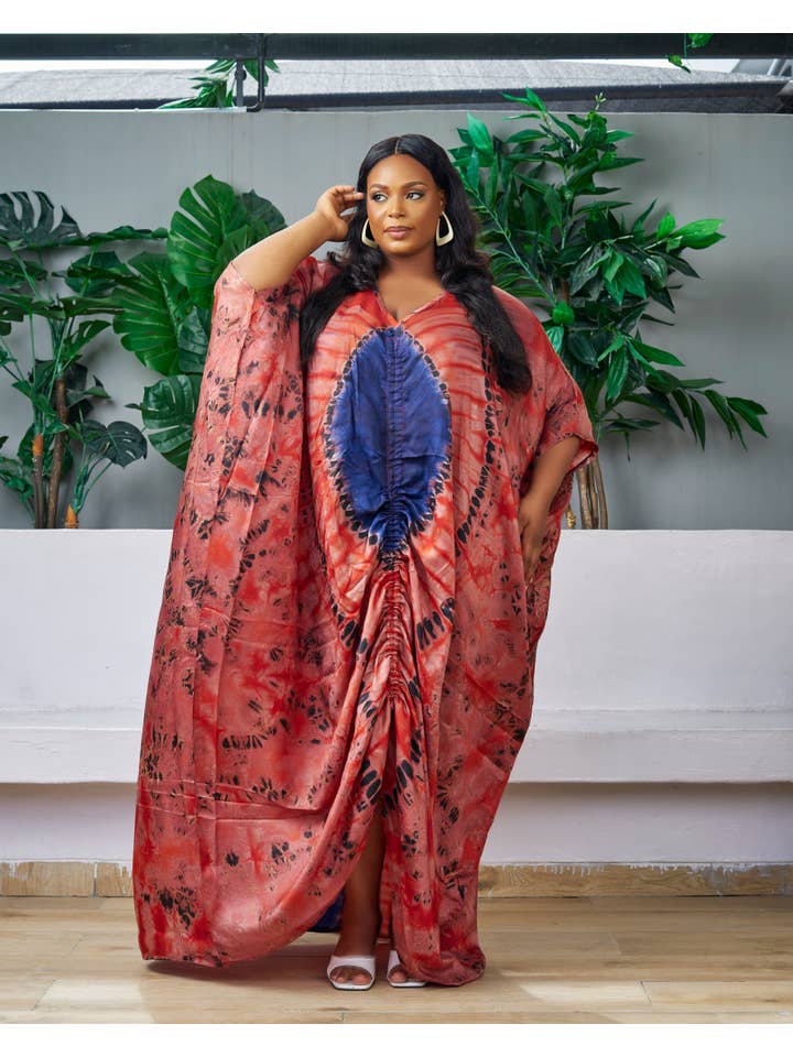 CUMO London – wholesale Kaftan - Dam – Nytt i afrikansk Kaftan Boubou Bubu Maxiklänning - Amiri