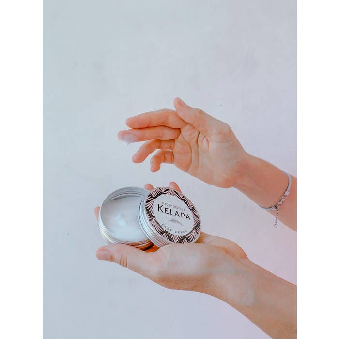 Mademoiselle Kelapa – wholesale Ansiktsfuktkräm – Återfuktande naturlig & ekologisk ansiktskräm - 60ml