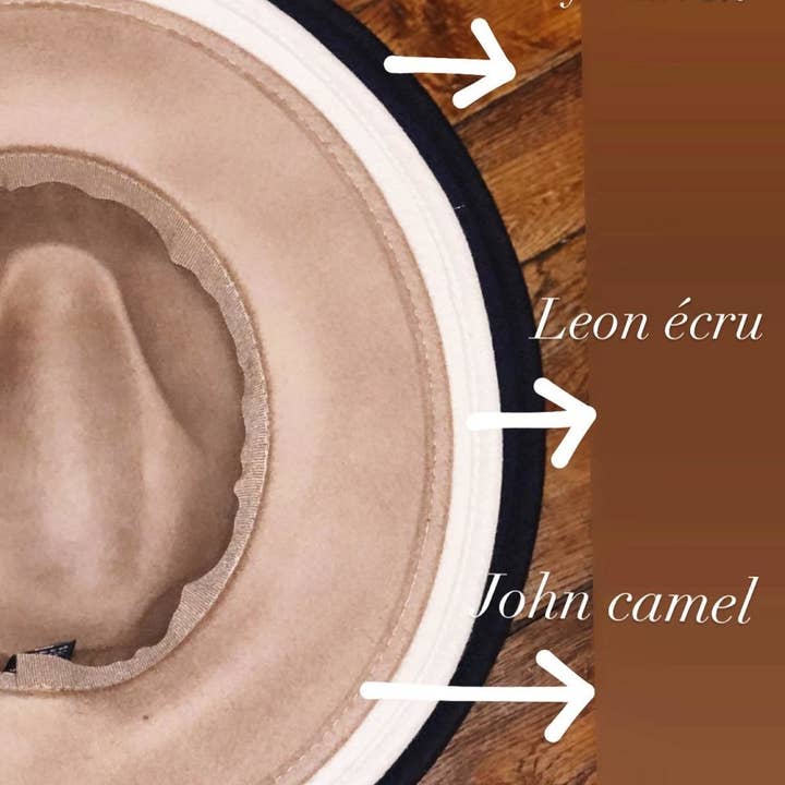 JOE & MEY Chapeaux Bonnet echarpe - Wholesale Fedora - Women's - Deby Long Edge 10.5 cm31