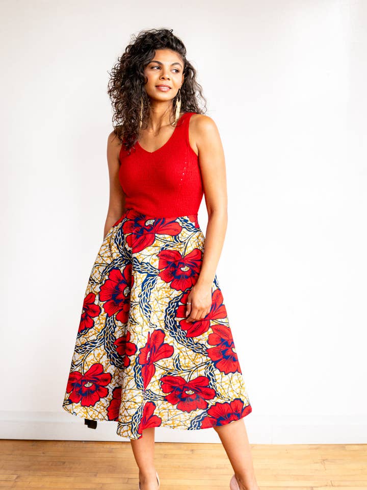 Mid skirt Jinja for wholesale by Amooti Store