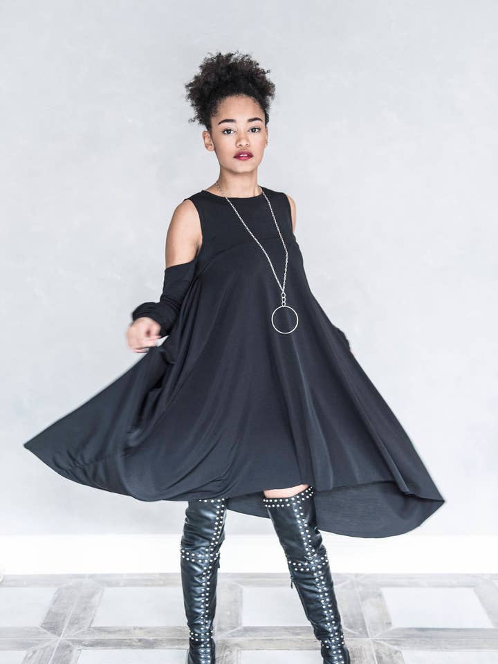 Túnica Black Rave, Streetwear Japonês, Vestuário Grunge, Al por atacado de RALELE EOOD