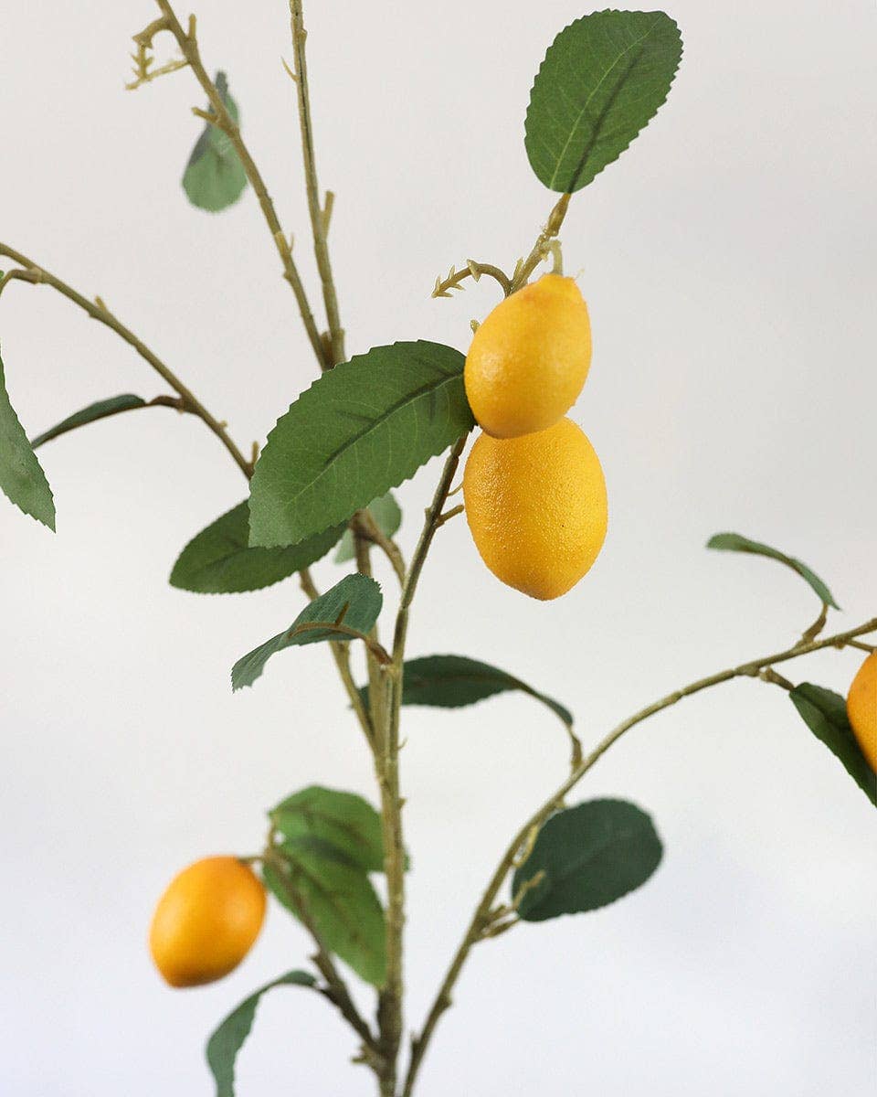 Prestige Botanicals - Wholesale Artificial Plant - Artificial Fruit Lemon Branch 37.5"5