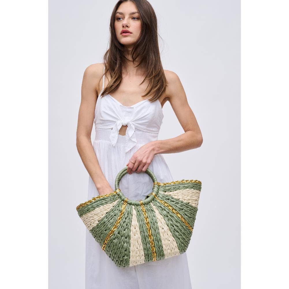 Urban Expressions - Wholesale Beach Bag - Carmen Straw Summer Beach Top Handle Tote21
