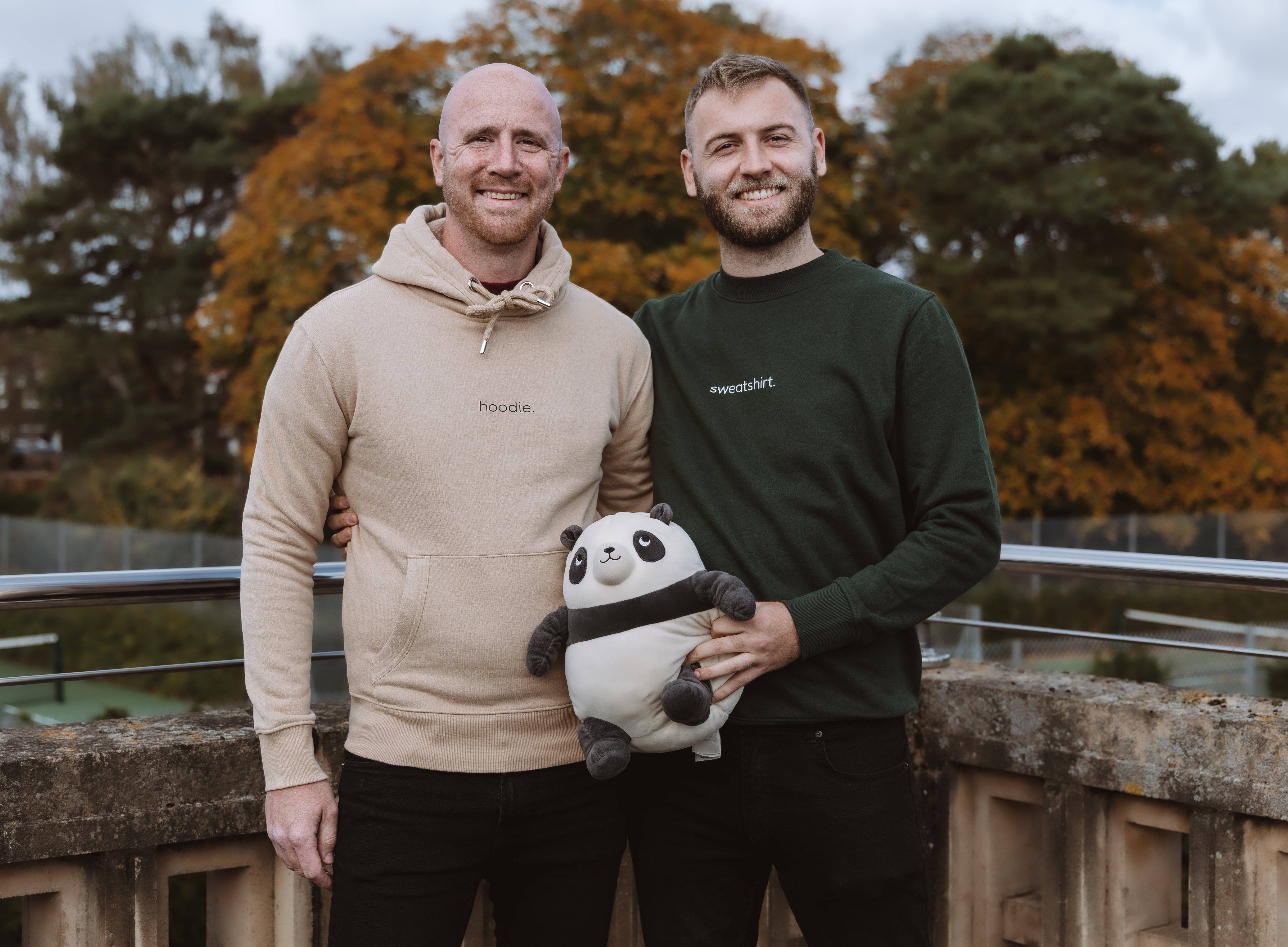 simple. panda – wholesale Hoodie – Unisex – simple. hoodie. desert-sand.5