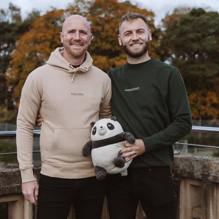 simple. panda – wholesale Hoodie – Unisex – simple. hoodie. desert-sand.5