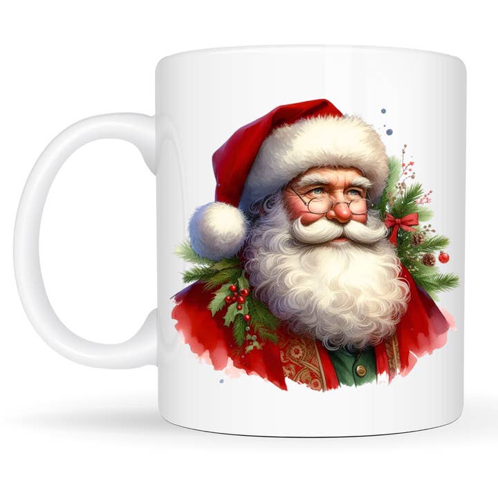 Traditional Santa Claus 15oz Mug for wholesale by The Sankofa Cache