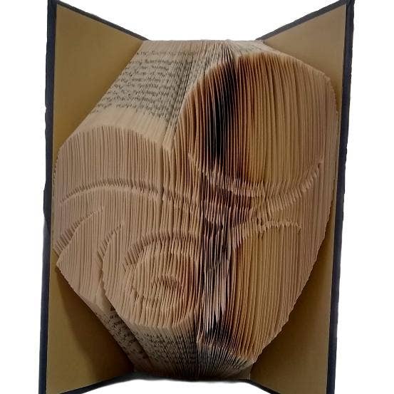 Tall Hill Upcycled - Wholesale Sculpture - Folded Book Art Sculpture13