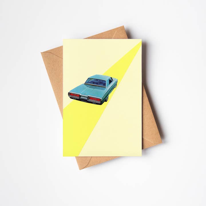 Carte de vœux Open Road pour la vente par Cassia Beck