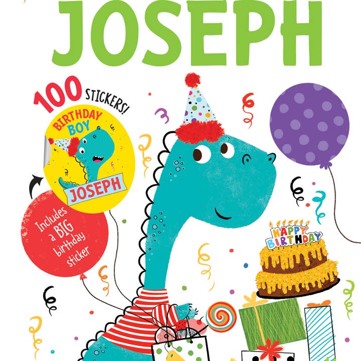 Sourcebooks - Wholesale Preschool Book (3-5) - Happy Birthday Joseph
