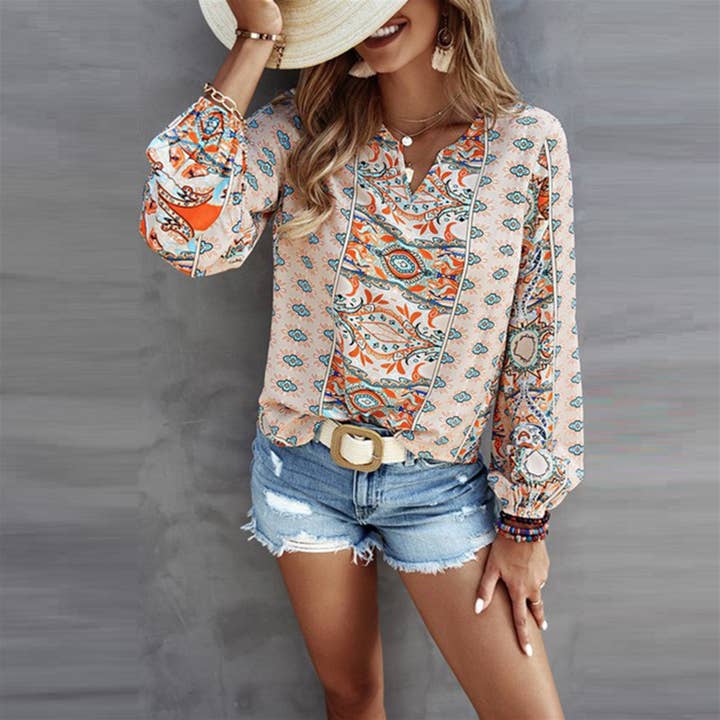 Blusa Boho Breeze per la vendita all'ingrosso da parte di Love, Kuza