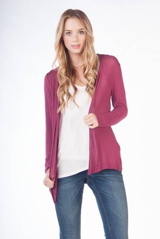 Chris & Carol Apparel – Engroshandel Cardigan - Dame – Plus Cardigan - XA3147C2
