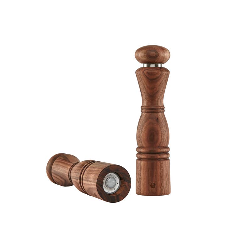 CrushGrind - Wholesale Spice Mill - Paris Walnut and Stainless Steel Spice Mill