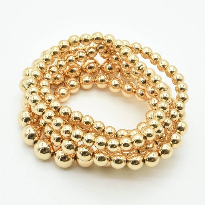 MiMi Wholesale - Vente Parures de bijoux - CB2196 Ensemble de 5 Bracelets Élastiques CCB1