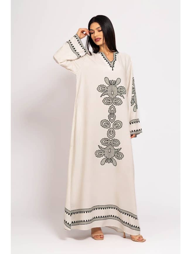 FAME GREECE - Wholesale Kaftan - Women's - F-275 VISCOSE KAFTAN