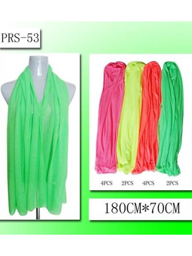 Neon Fashion Summer Scarf
for wholesale by DK Hawaii