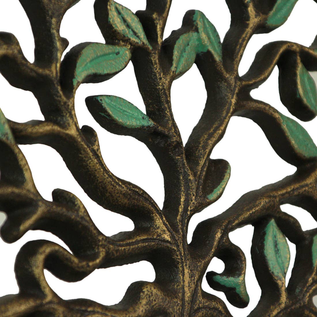 Zeckos - Wholesale Outdoor Ornament/Decor - Cast Iron Tree of Life Decorative Garden Hose Hanger 12-Inch4