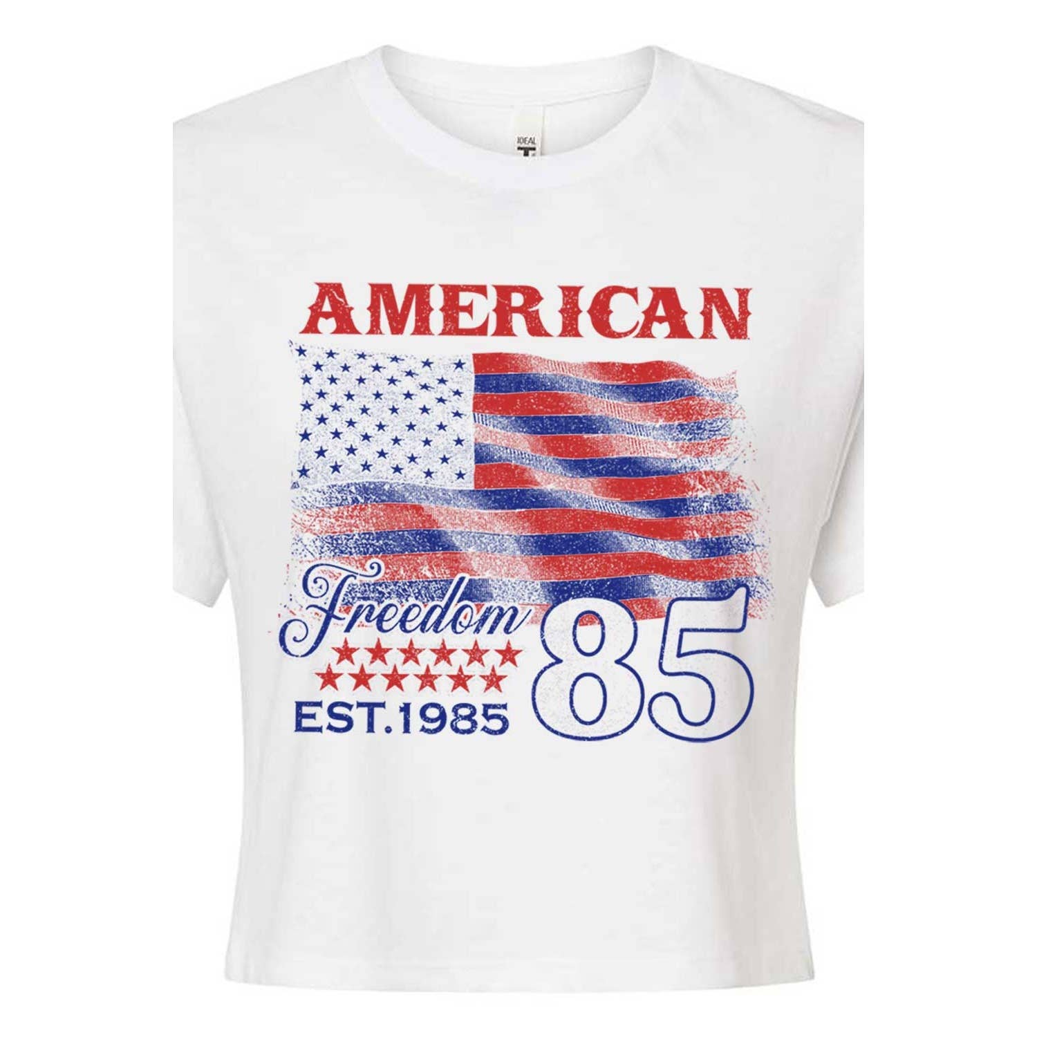 Art by Forgrand - Wholesale T-Shirt - Women's - AMERICAN FREEDOM 85 CROP TOP3