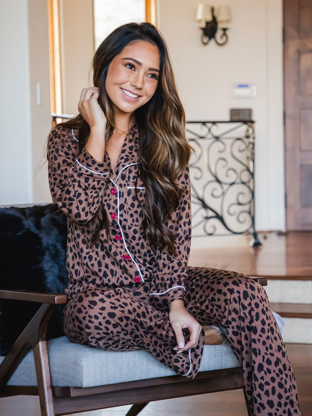 Tickled Teal - Wholesale Sleepwear Set - Women's - The Nelly Pajama Set8