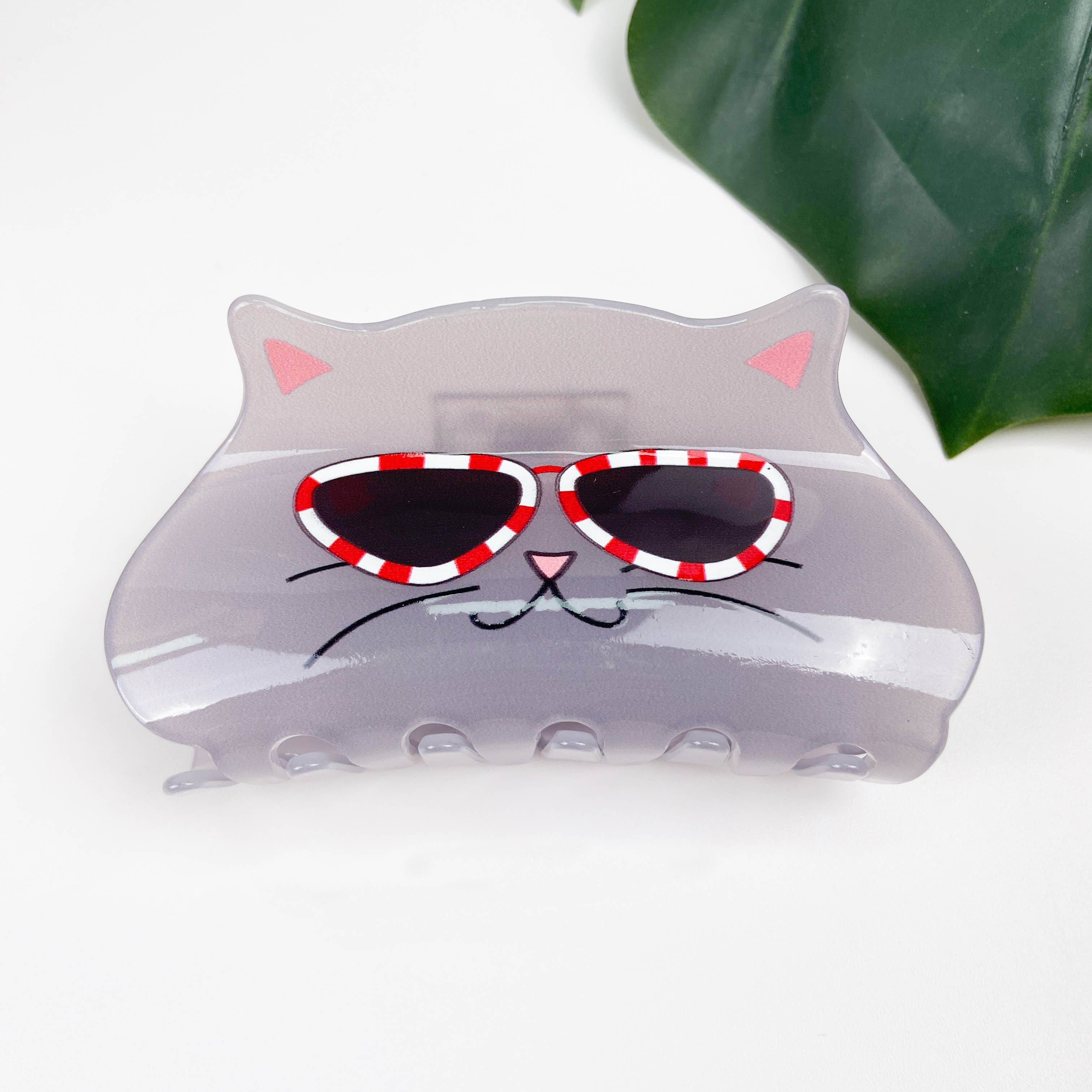 TheDivaSoap - Vente Pince à cheveux – femme - Pince à cheveux en acrylique pour chat de dessin animé4