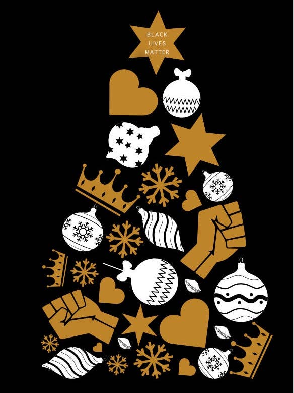 BLM Juletræ for engroshandel hos The Brown Girl Paper Company