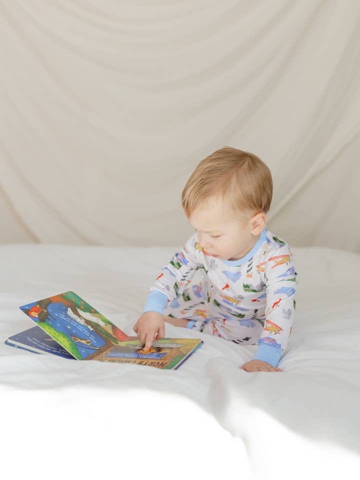 With Love, From Collection - Venta al por mayor Pijama - Bebé - Pijama de bambú del estado de Carolina del Norte2