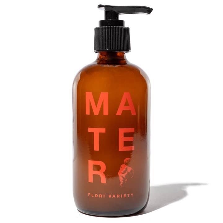 Flori Soap - Glass Bottle for wholesale by Mater Soap