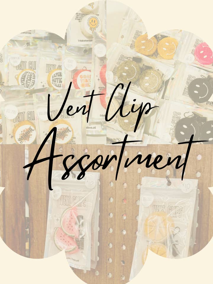✨ WHOLESALE VENT CLIPS – ASSORTED VARIETY for wholesale by Dakota Scents Co