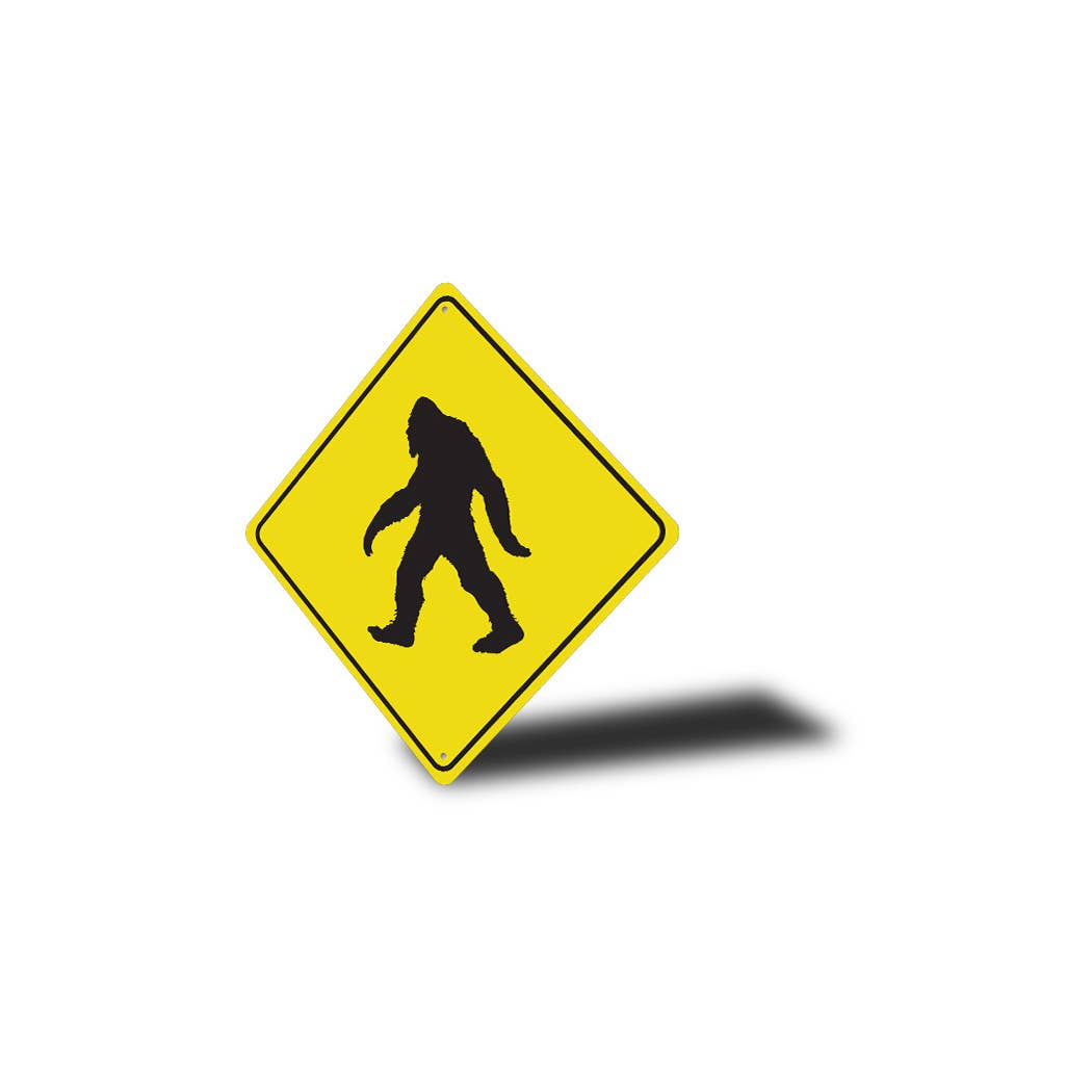 Lizton Sign Shop, Inc - Wholesale Sign - Bigfoot Crossing Diamond Sign3