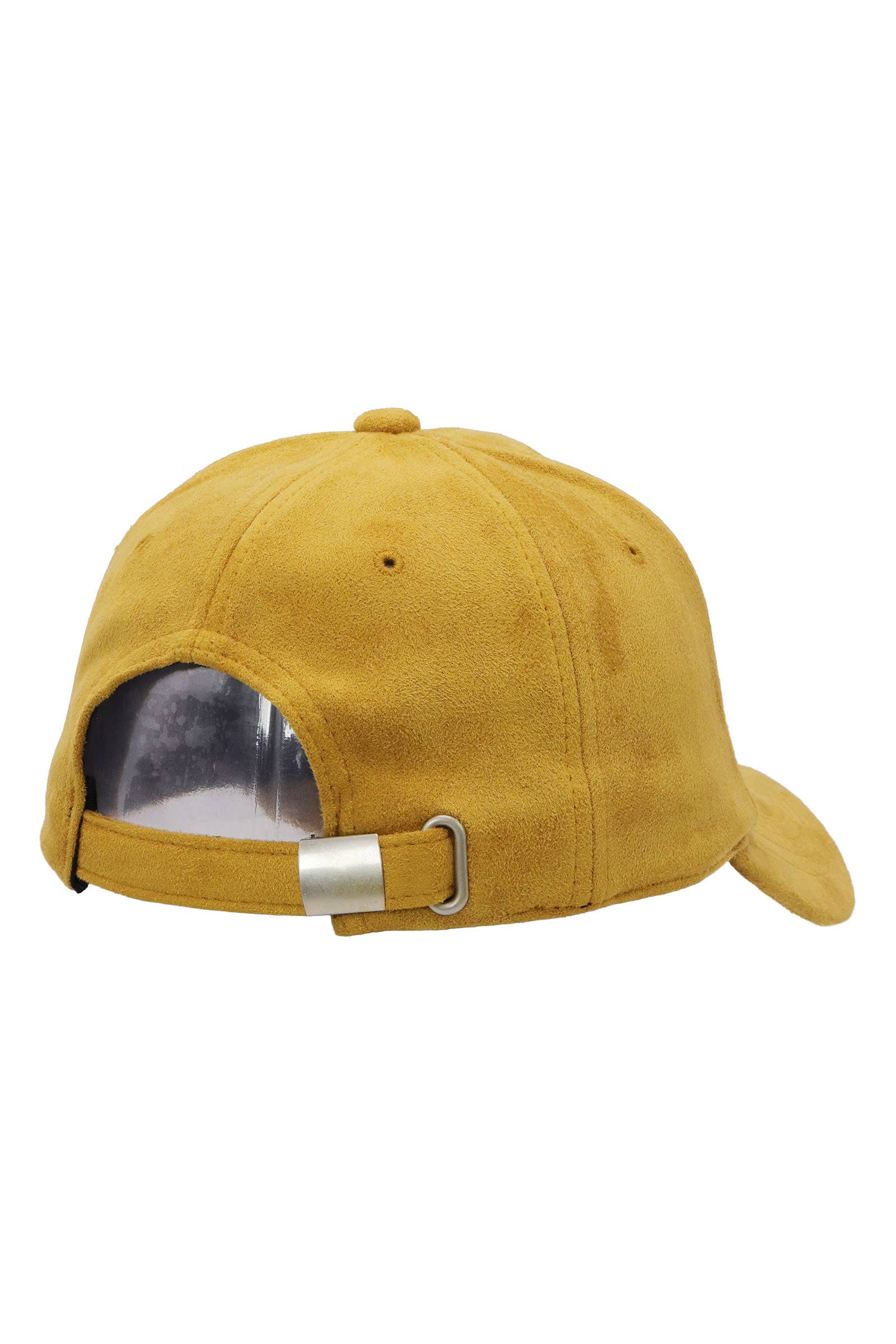 Cap Zone - Wholesale Baseball Cap - Unisex - Premium Vegan Suede Strap-back Baseball Cap11