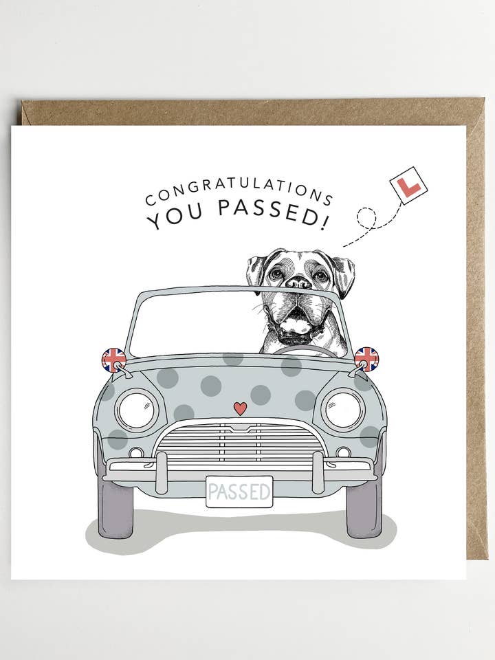 Congrats! You passed for wholesale by Dotty Dog Art