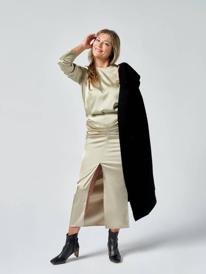 Svart Veganska ankelboots Fontana i svart för wholesale på Faire