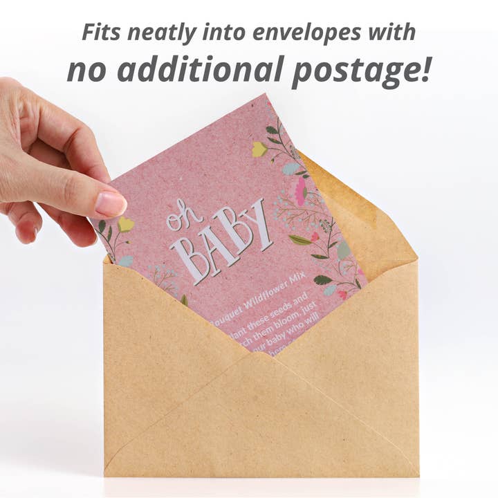 Bentley Seed Co. - Wholesale Plant Seeds - Oh Baby Baby Shower Pink - Bouquet Wildflower Seed Packets4