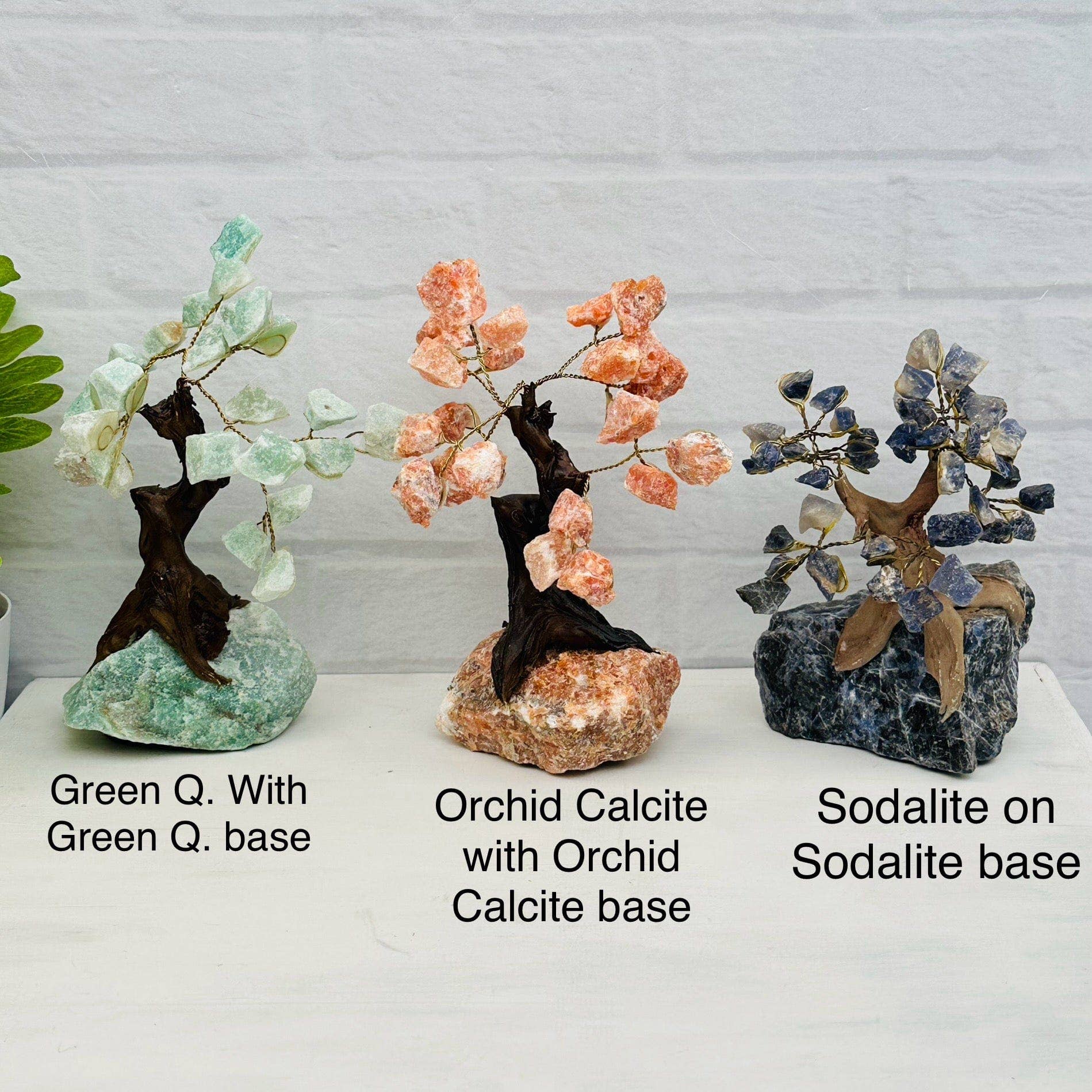 Rock Paradise - Wholesale Spiritual Stone/Crystal - Crystal Trees  - Gemstone Crystal Trees with Crystal Stone B8