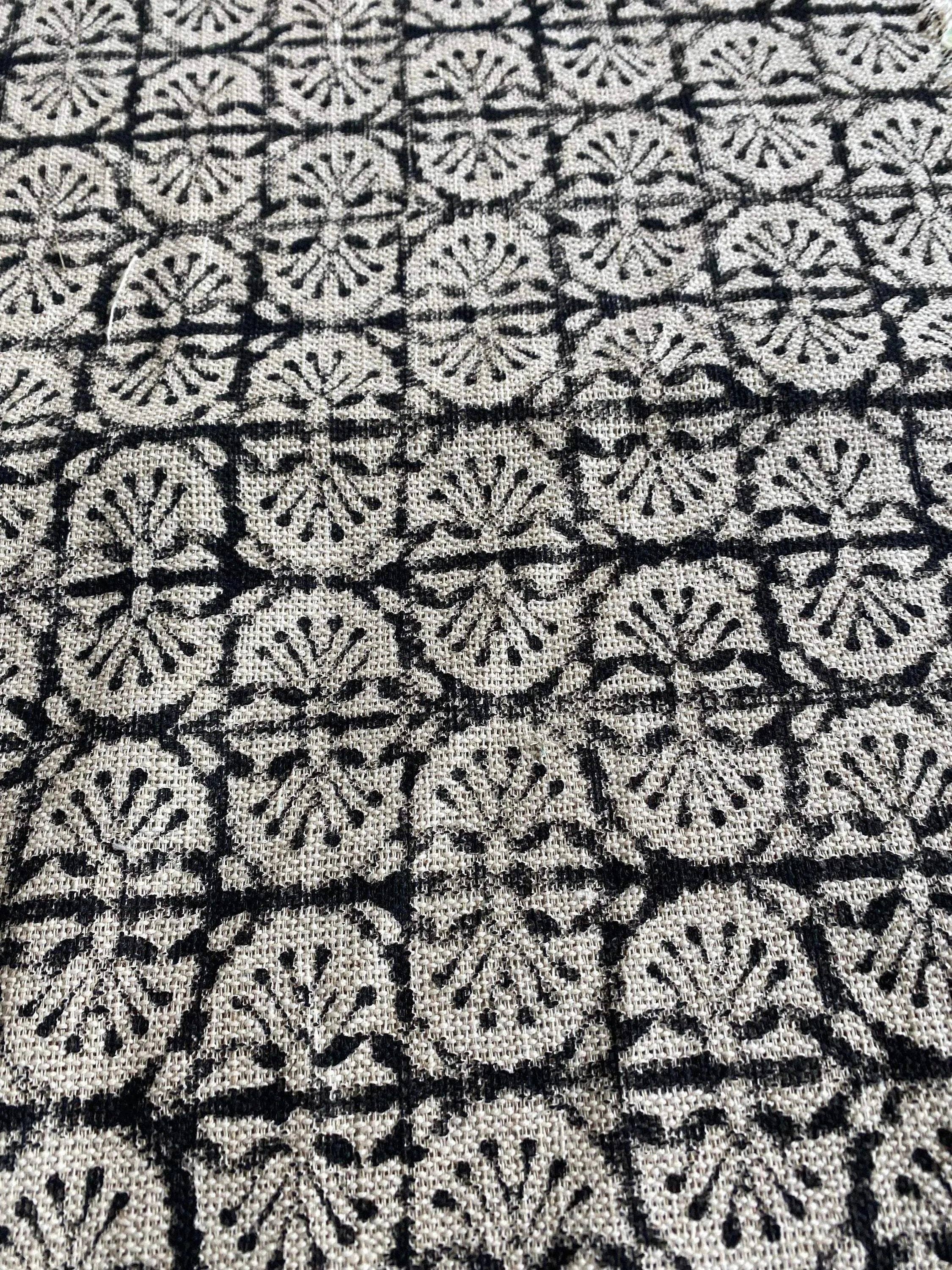 Thread To Form - Wholesale Throw Blanket - Juno Block Print Linen0