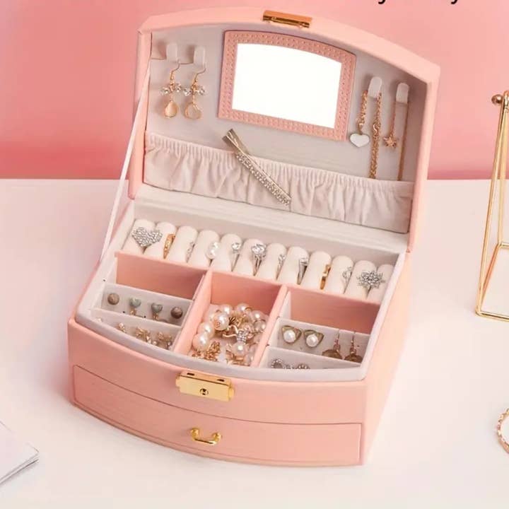 Ashlen - Wholesale Jewelry Box/Organizer - DELUXE JEWELRY BOX