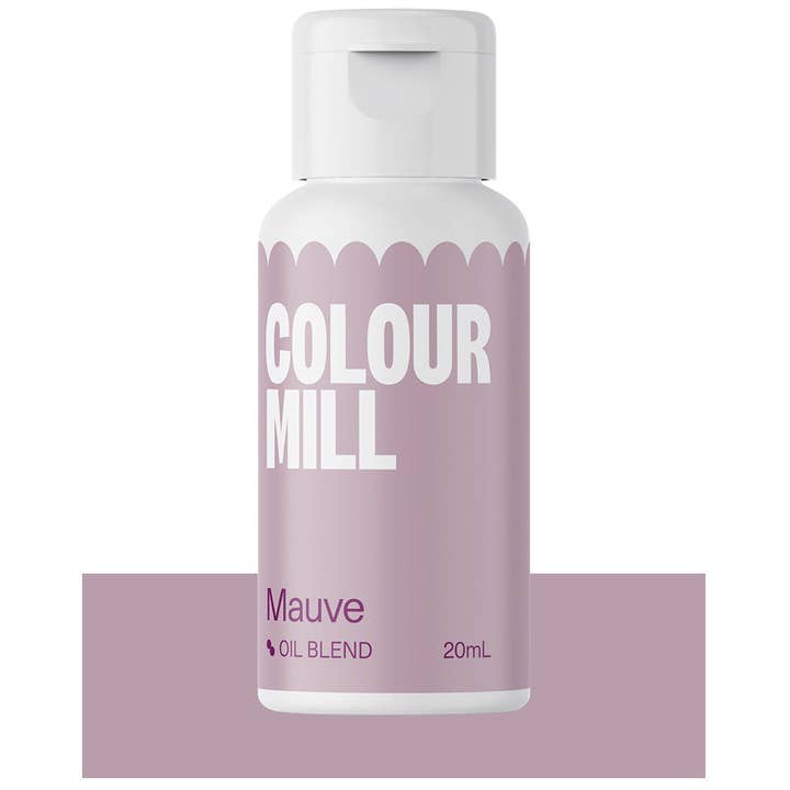 Colour Mill Oil-Blend Food Coloring, 20 Milliliters, Mauve for wholesale by Cake Supply Imports