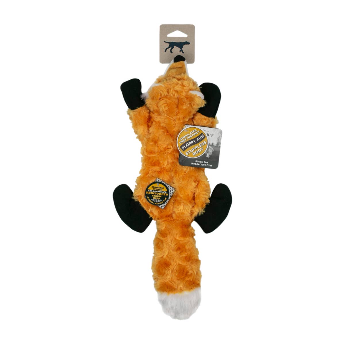 Tall Tails - Wholesale Pet Squeaky Toy - Dog - Stuffless Fox Squeaker Dog Toy5