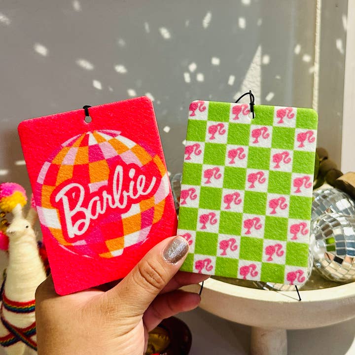 Bizzz Designs – wholesale Luftrenare för bil – Dam – Barbie Tema filtfreshies (luftfreshies) | uppsättning av 102