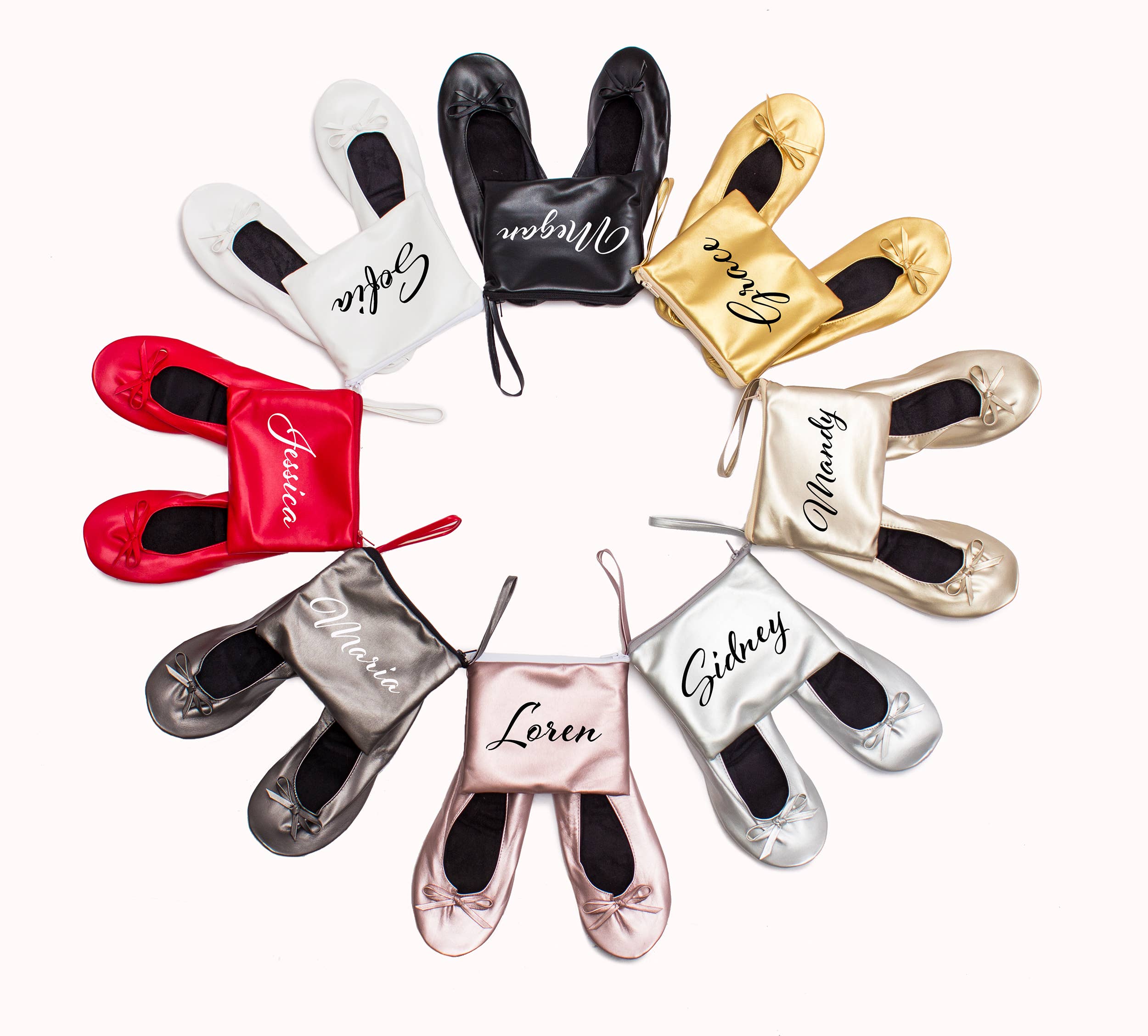 Sisters G Kids - Wholesale Flats/loafers – Unisex - Wholesale Ballet Flats with Matching Pouch