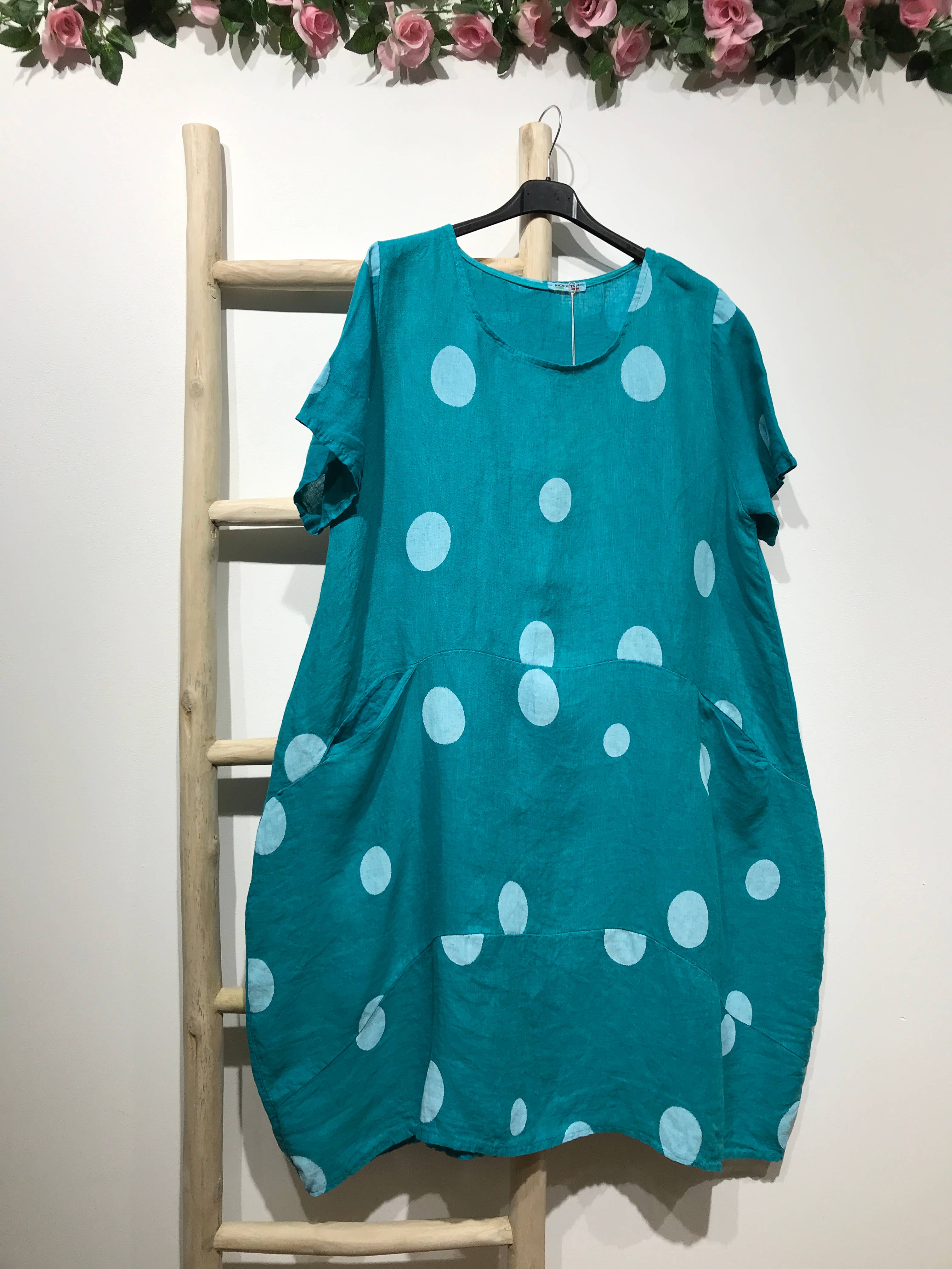 LINEN & COTTON HOUSE - Wholesale Dress - Women's - LINEN DRESS. 17600 SPRING SUMMER CLOTHING1