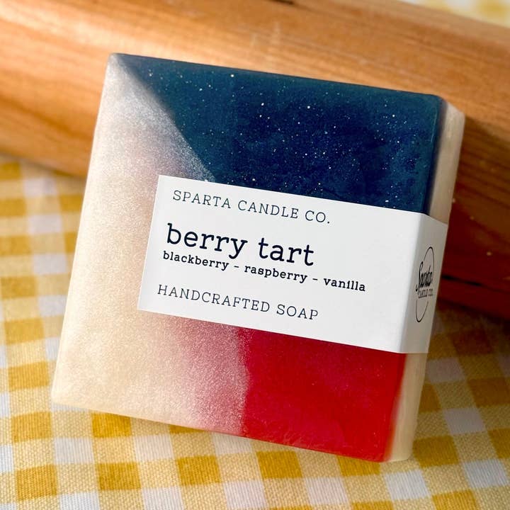 BERRY TART SOAP (Simple Version) for wholesale by Sparta Candle Co.